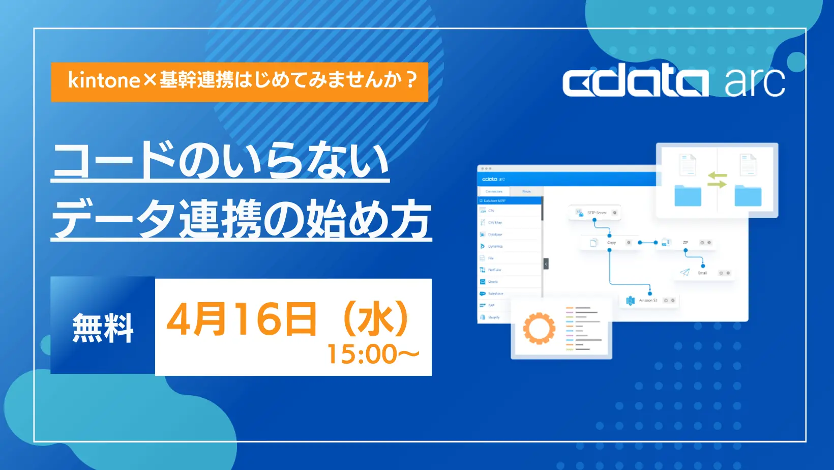 kintone コネクタがUPSERT に対応・基幹システム連携をよりシンプルに実現する『CData Arc V25.1』をリリース