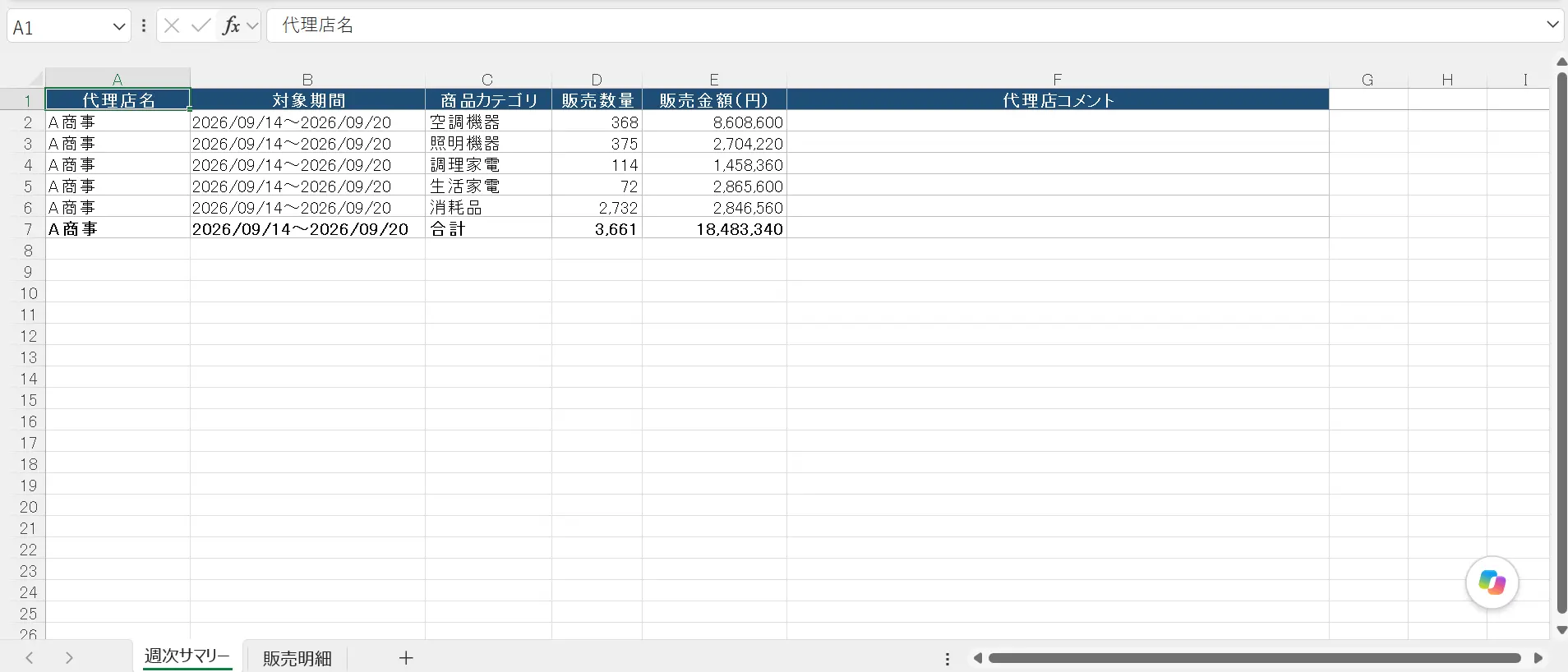 SFTP に届く販売実績をCData Arc を利用してCopilot で分析できる場所へ