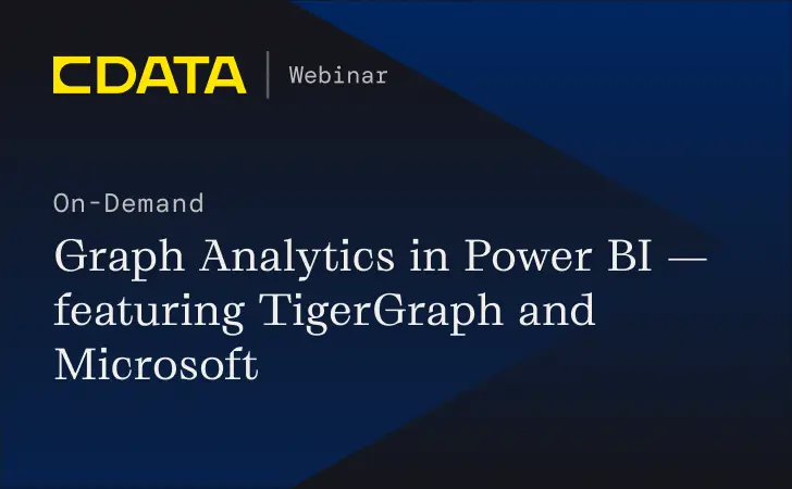 Graph Analytics in Power BI — featuring TigerGraph and Microsoft
