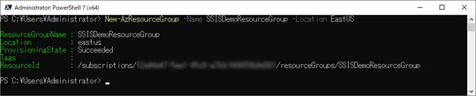 New-AzResourceGroup