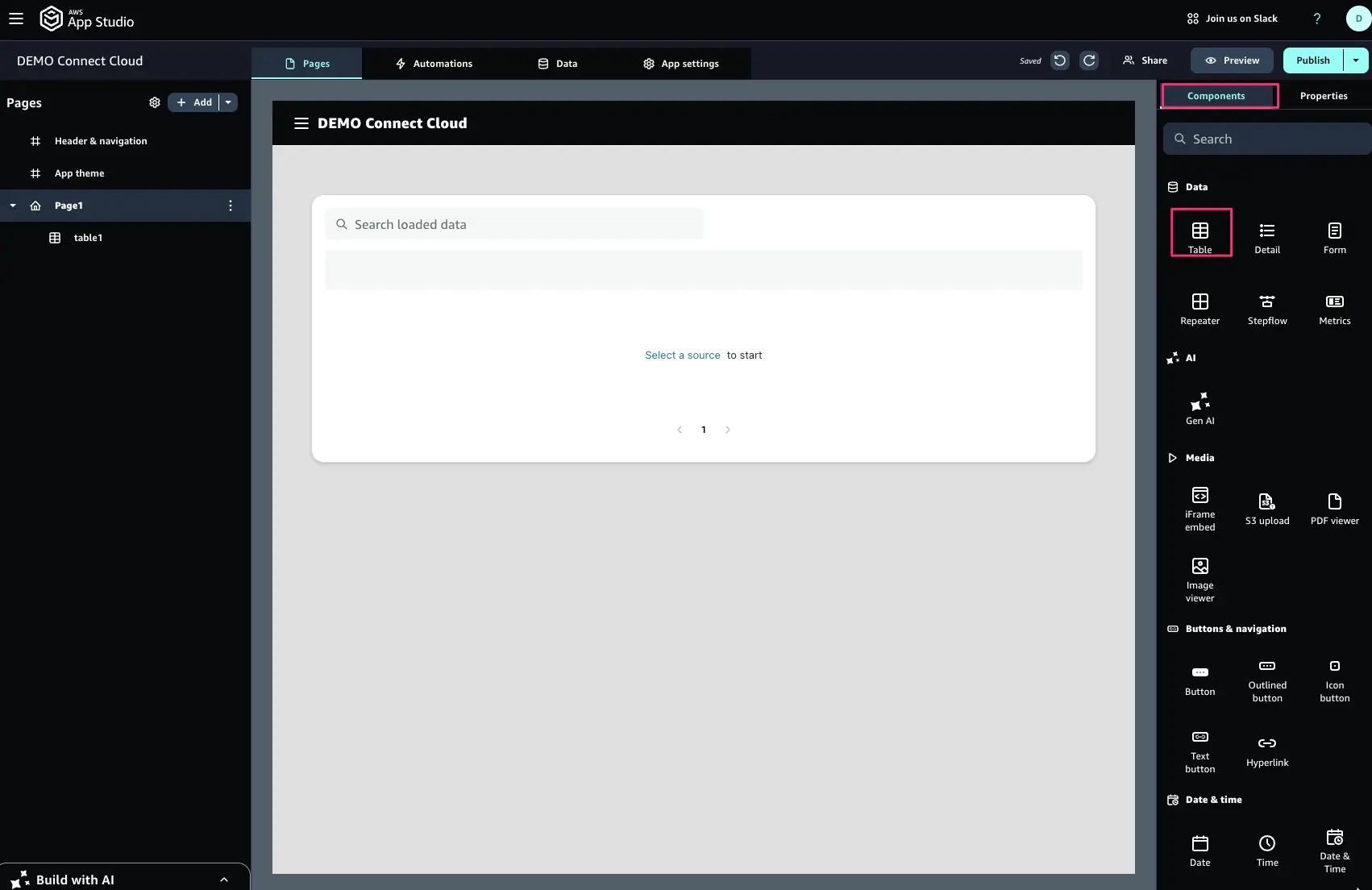 connectcloud-appstudio2spreadsheet