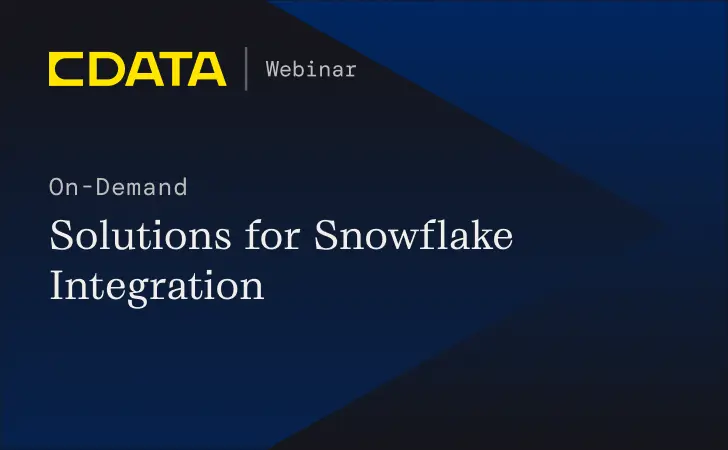 Solutions for Snowflake Integration