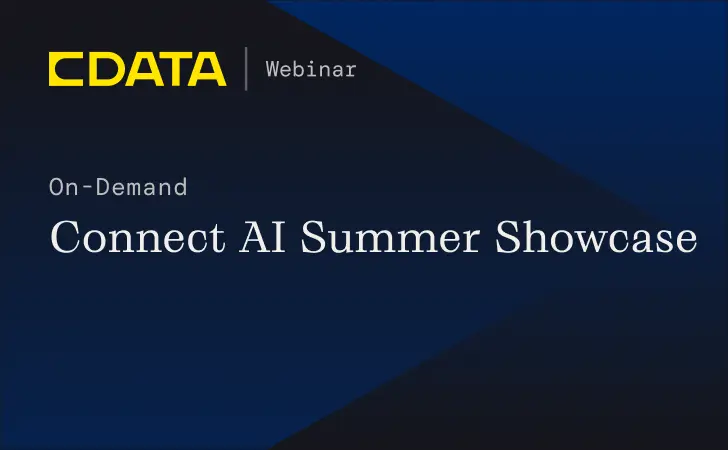 Connect AI Summer Showcase on-demand