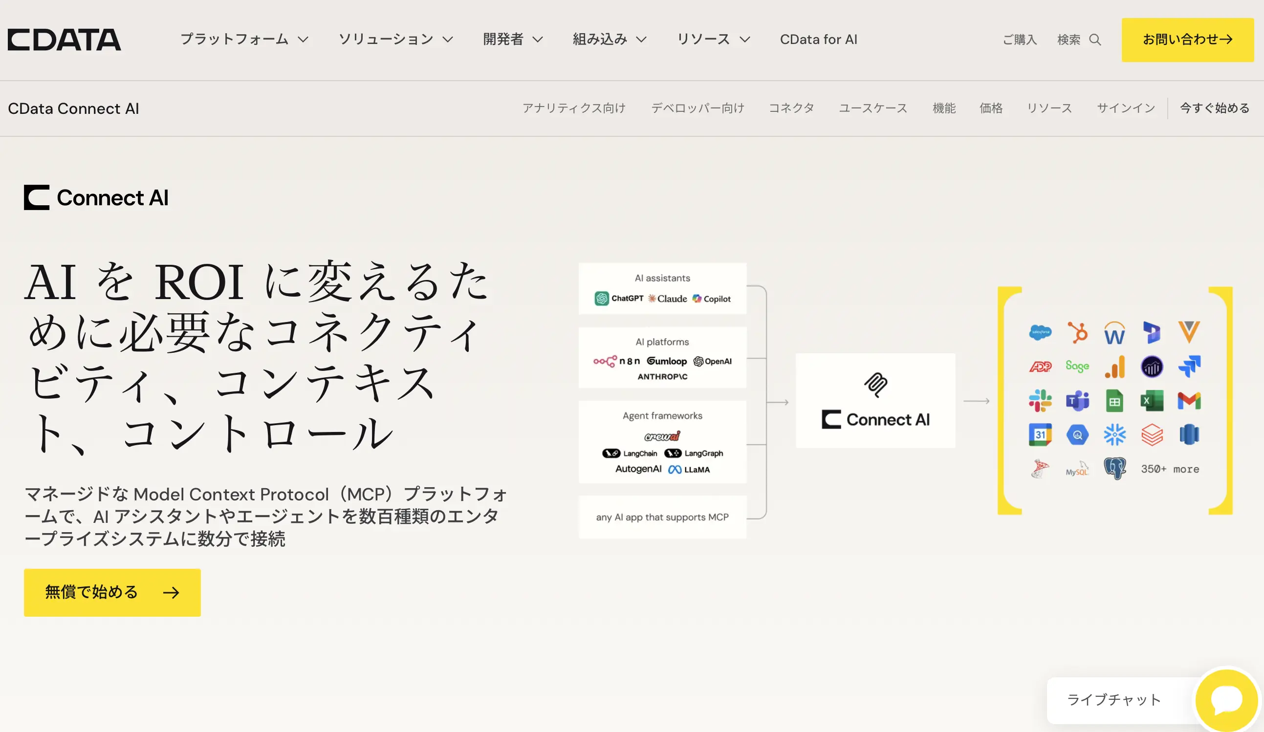 組織でのMCP導入・接続方式はどのように選ぶべきか? 3つの評価軸とセキュリティ8項目、なぜ CData Connect AI なのかを解説