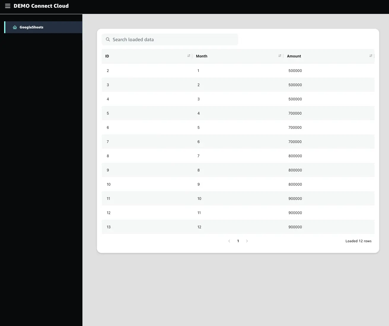 connectcloud-appstudio2spreadsheet