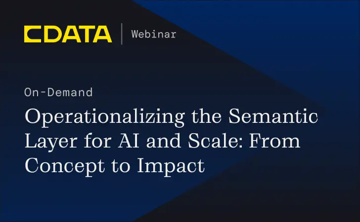 Operationalizing the Semantic Layer for AI and Scale