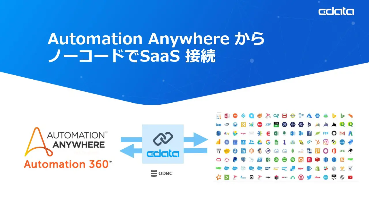 CData Software Japan がAutomation Anywhere と連携を開始