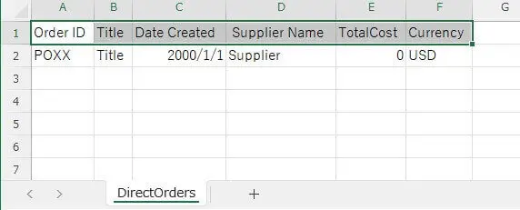 CSV コネクタ