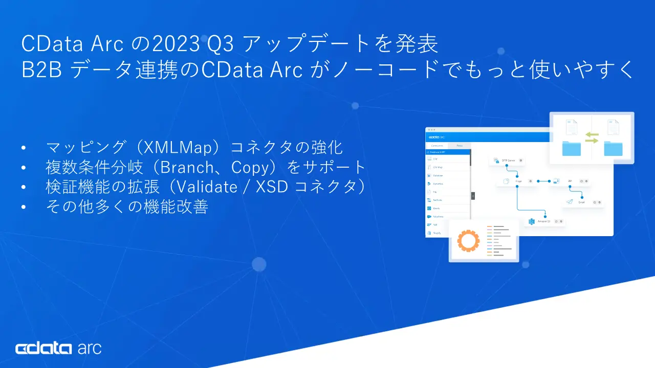 CData Arc アップデートリリース