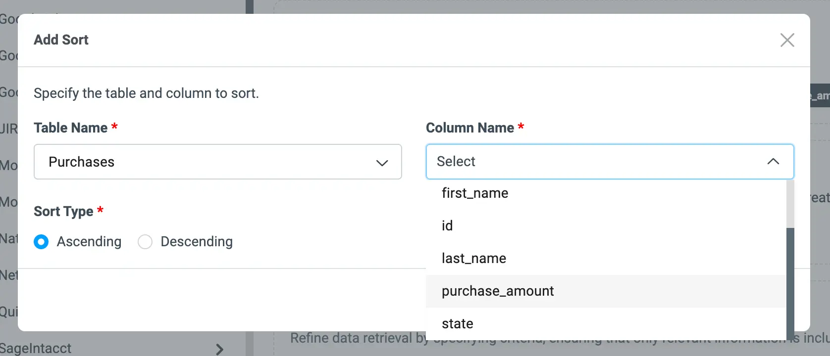 Query Builder