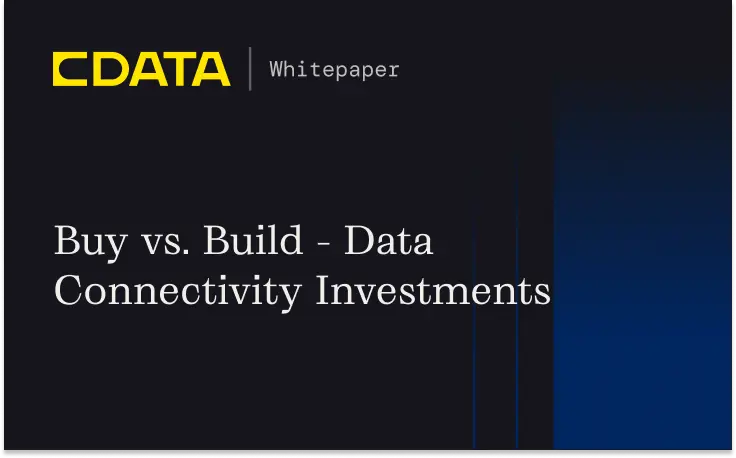 Buy vs. Build - Data Connectivity Investments