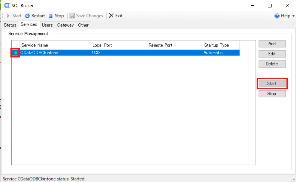 SQL Server にkintone リンクサーバーを作成、PowerBIやTableau からデータを参照