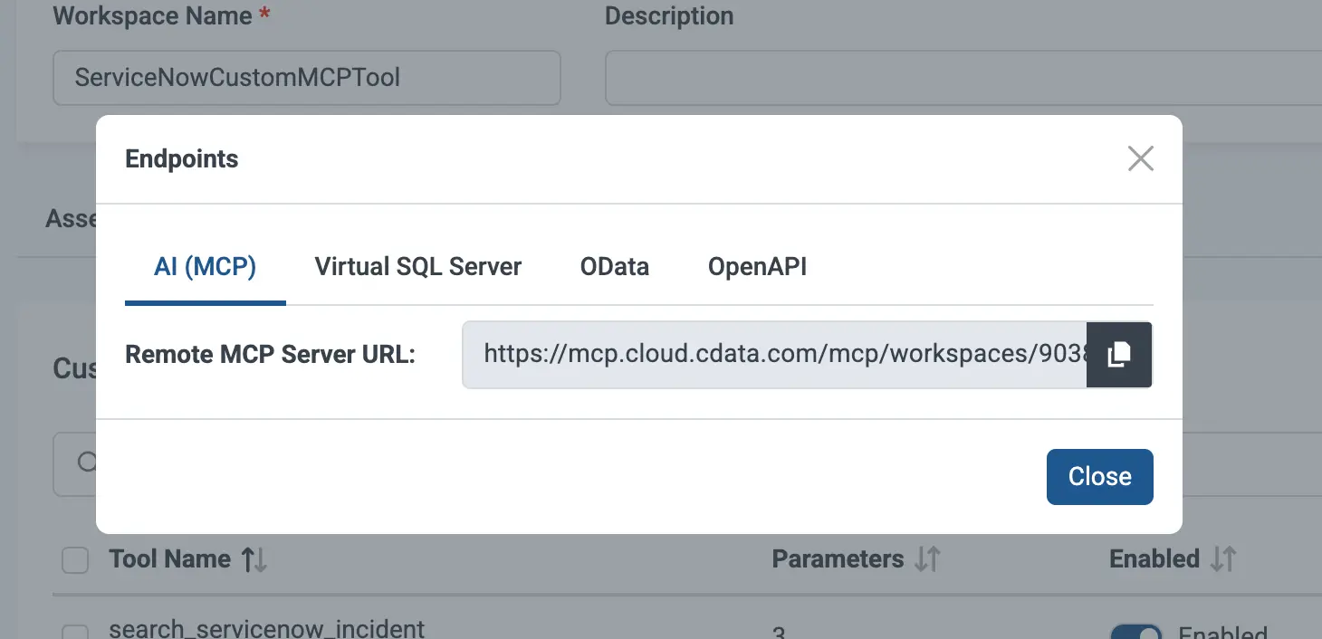 カスタム MCP ツール