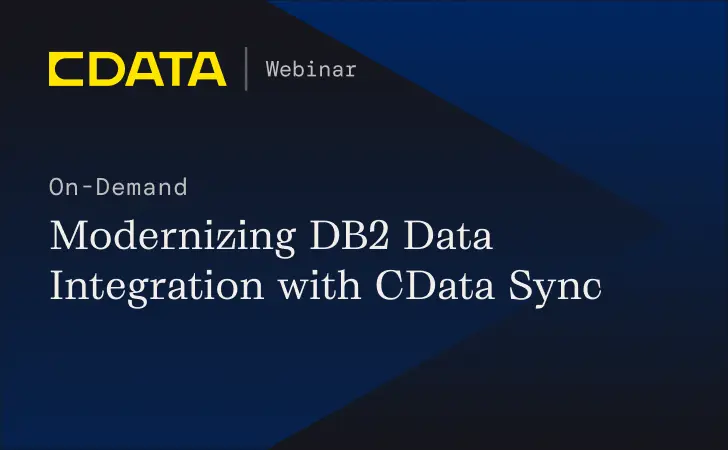 Modernizing DB2 Data Integration with CData Sync