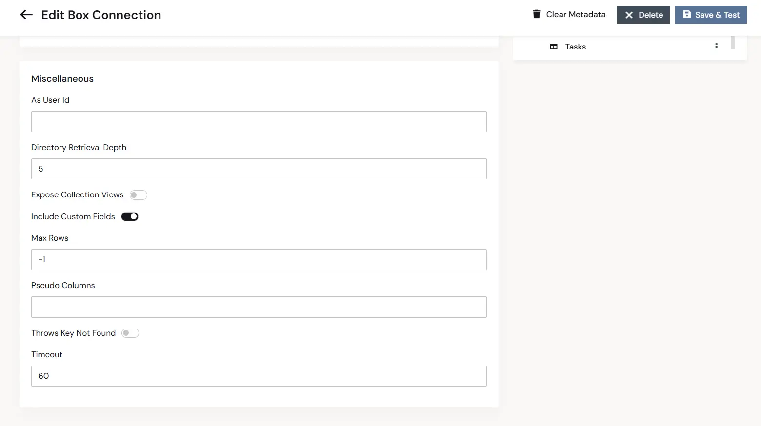 CData Connect AI でBox のメタデータ付与を自動化