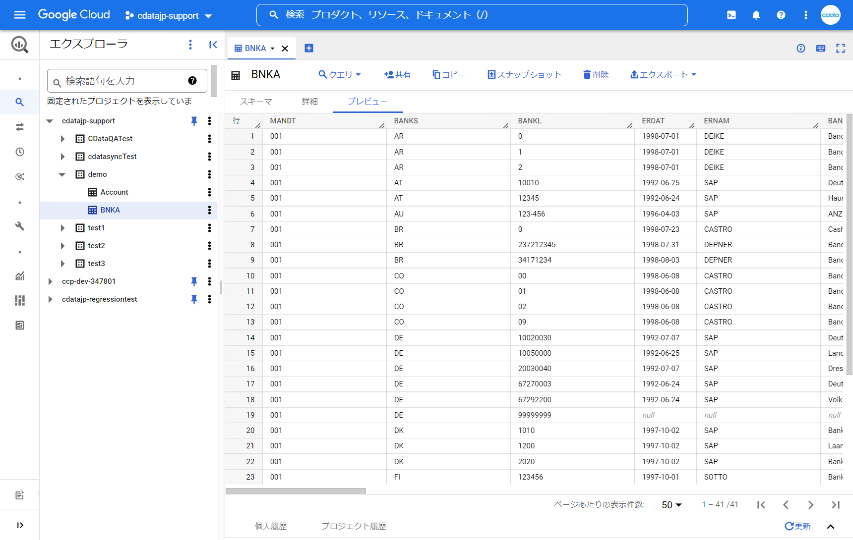 SAP ERP（ECC・S/4 HANA等）のデータをGoogle BigQueryにレプリケート