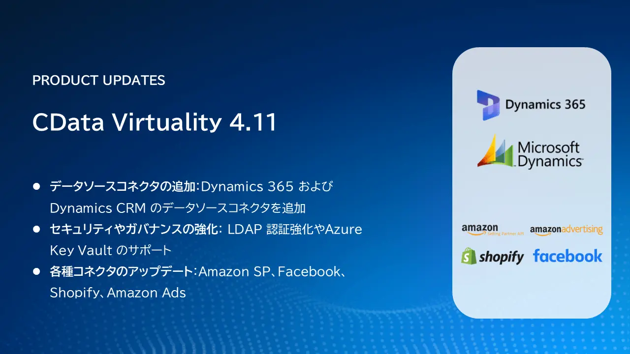 CData Virtuality 4.11 アップデート & データ統合の歴史と課題を読み解くホワイトペーパーを同時公開