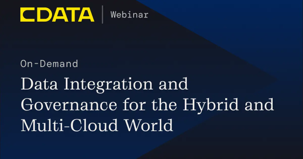 Data Integration & Governance for Hybrid & Multi-Cloud World