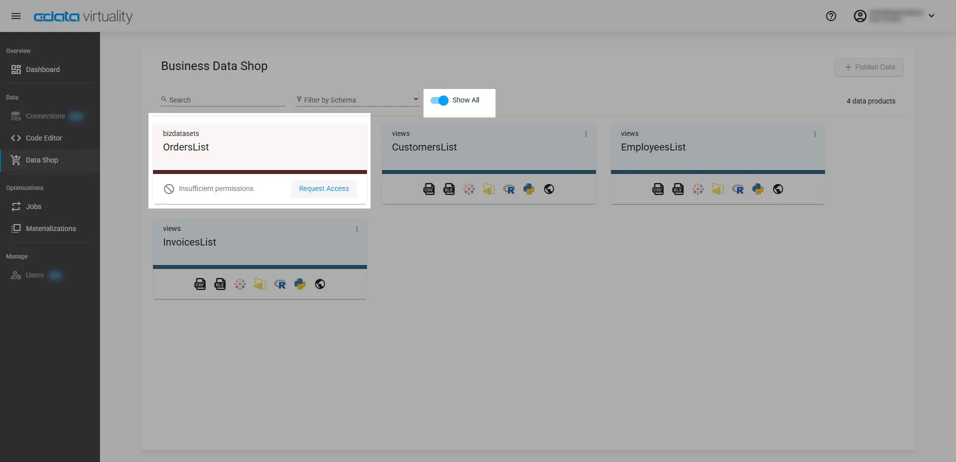 CData Virtuality 2025.Q3 アップデート