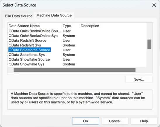 MS Access Salesforce