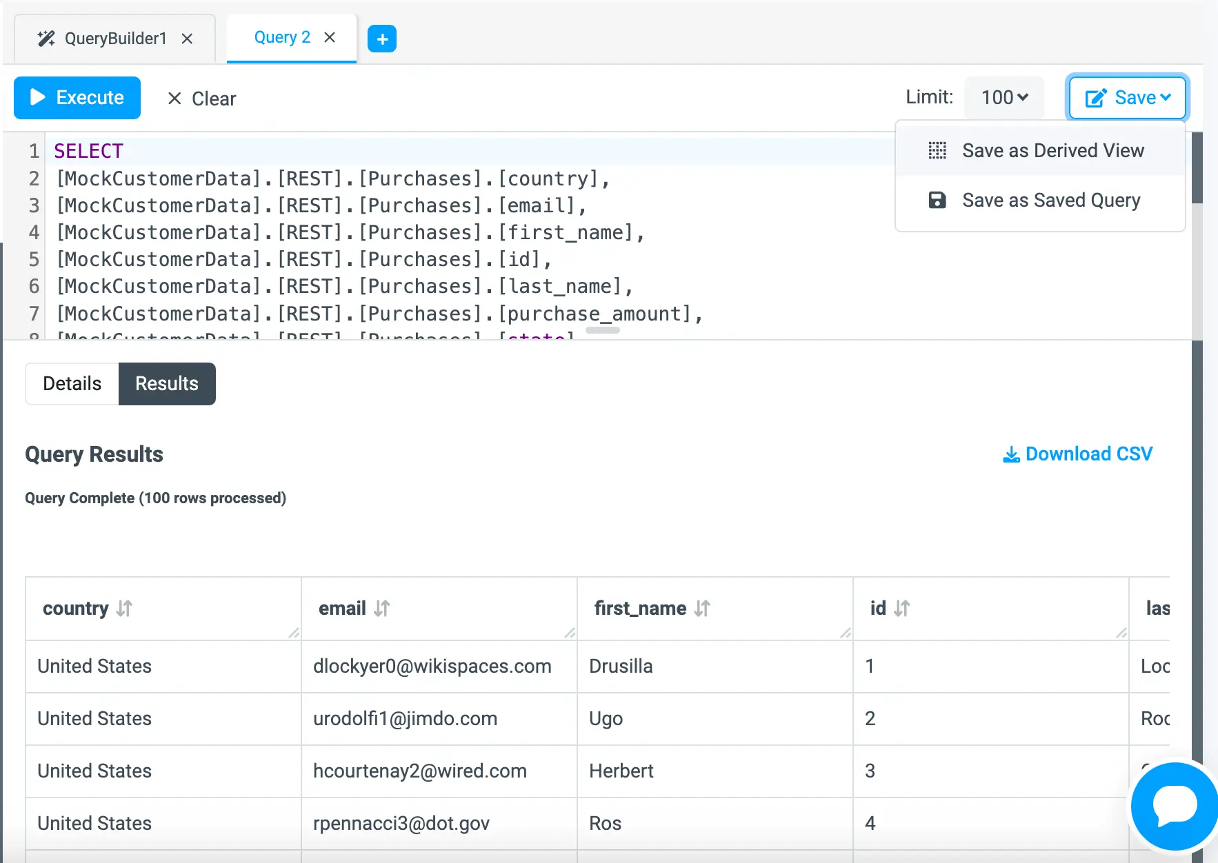 Query Builder