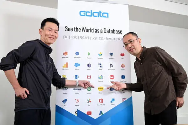 CData色川とASCIIイビサ編集長