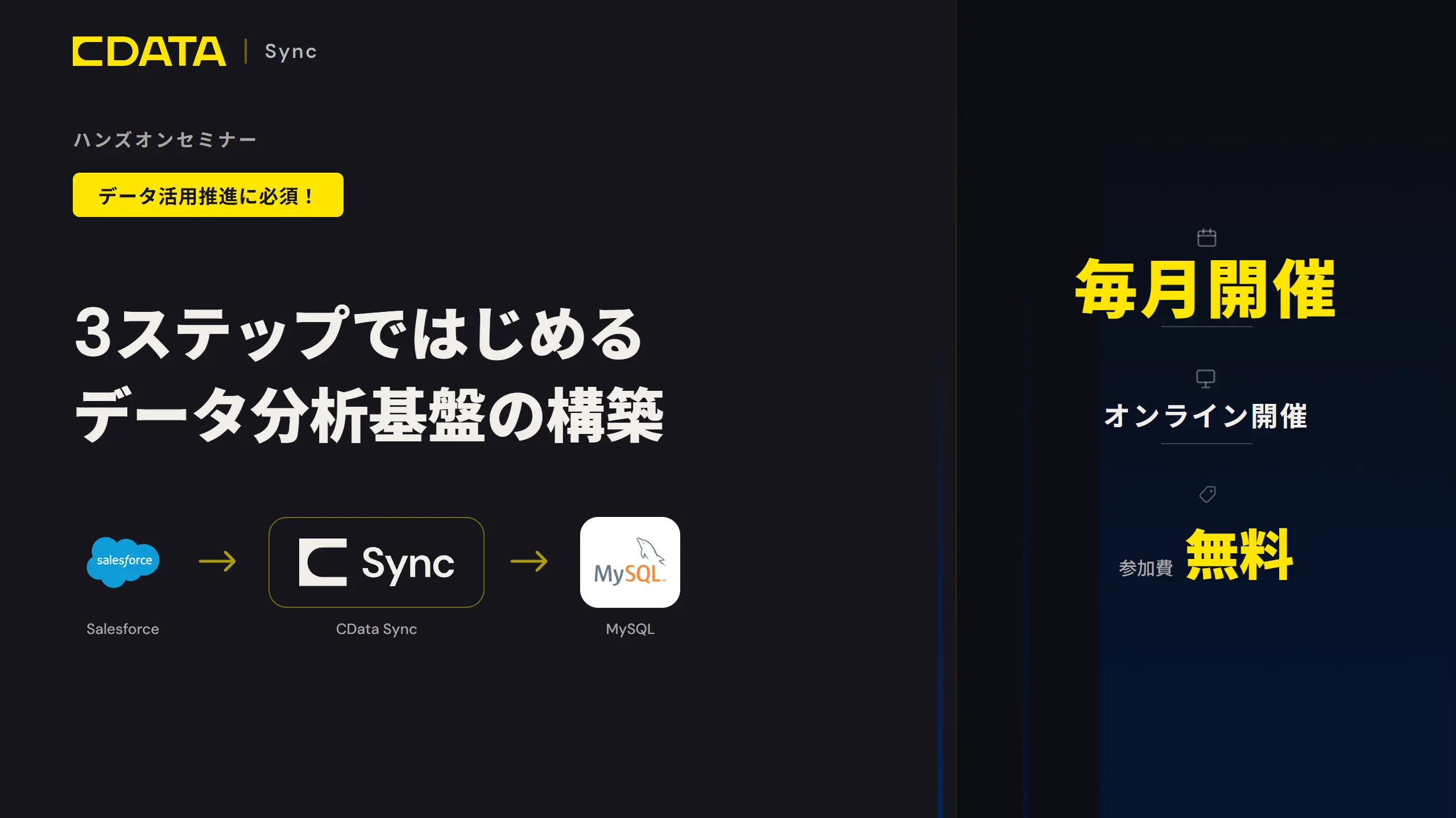 CData Sync ハンズオンセミナー