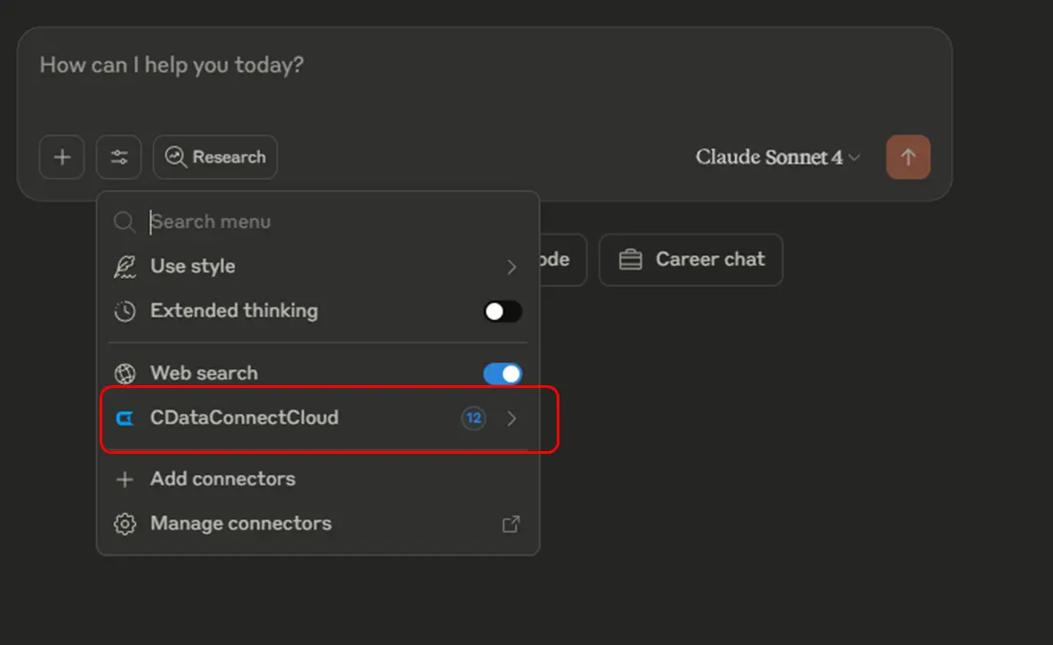 CData Connect AI のリモートMCP「安全に、リアルタイムに、ノーコードで」ビジネスデータをAI に接続